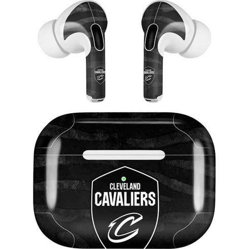 NBA Cleveland Cavaliers Black Animal Print Apple AirPods Pro Skin