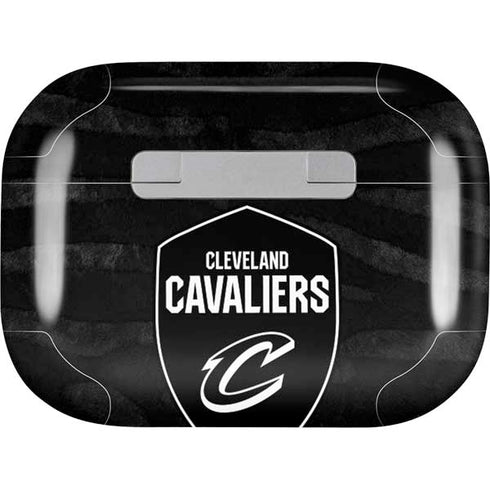 NBA Cleveland Cavaliers Black Animal Print Apple AirPods Pro Skin