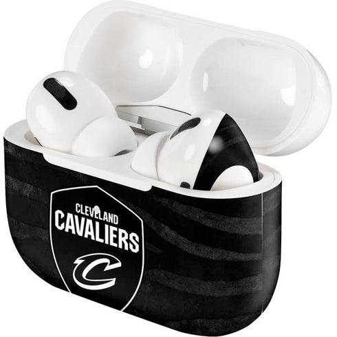 NBA Cleveland Cavaliers Black Animal Print Apple AirPods Pro Skin