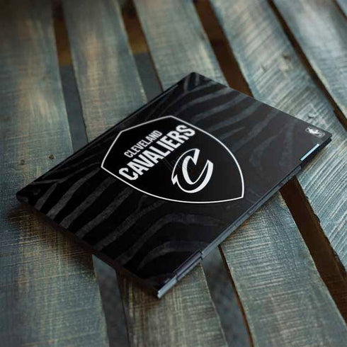 NBA Cleveland Cavaliers Black Animal Print HP Envy Skin