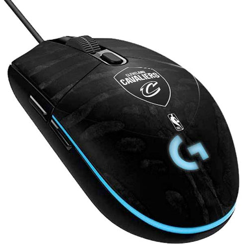 NBA Cleveland Cavaliers Black Animal Print G203 Prodigy RGB Wired Gaming Mouse Skin