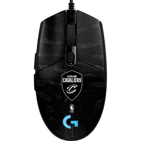 NBA Cleveland Cavaliers Black Animal Print G203 Prodigy RGB Wired Gaming Mouse Skin