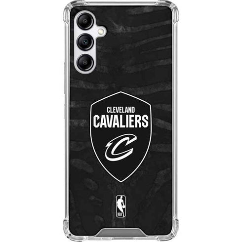 NBA Cleveland Cavaliers Black Animal Print Gabb Phone 4 Clear Case