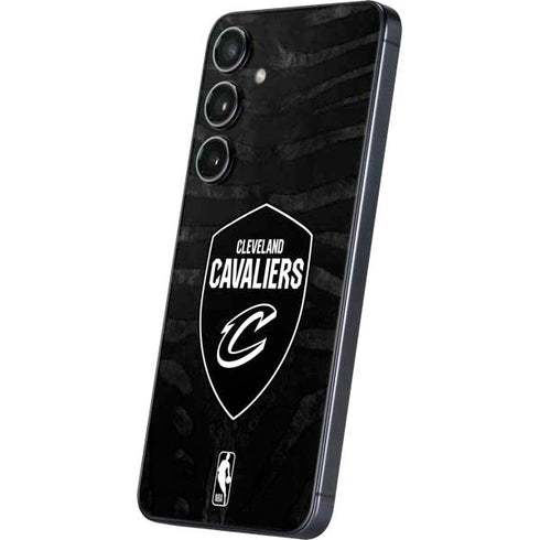 NBA Cleveland Cavaliers Black Animal Print Galaxy A16 5G Skin