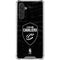 NBA Cleveland Cavaliers Black Animal Print Galaxy A17 Clear Case