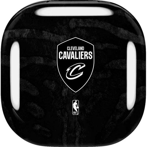 NBA Cleveland Cavaliers Black Animal Print Galaxy Buds Live Skin