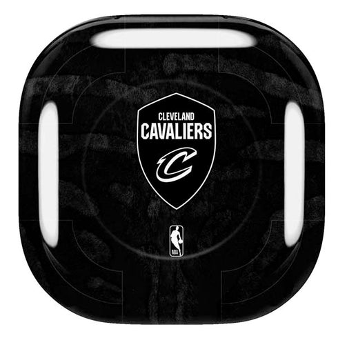 NBA Cleveland Cavaliers Black Animal Print Galaxy Buds Live Skin