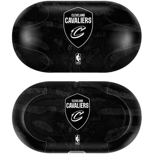 NBA Cleveland Cavaliers Black Animal Print Galaxy Buds Plus Skin