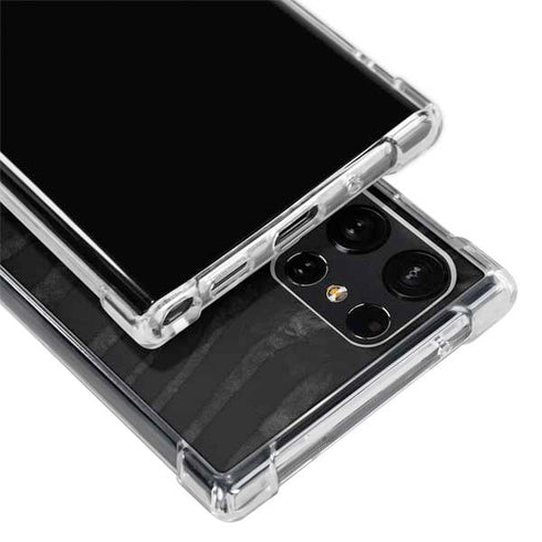 NBA Cleveland Cavaliers Black Animal Print Galaxy S23 Ultra Clear Case
