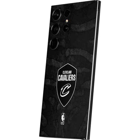NBA Cleveland Cavaliers Black Animal Print Galaxy S25 Ultra Skin
