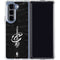 NBA Cleveland Cavaliers Black Animal Print Galaxy Z Fold5 5G Clear Case