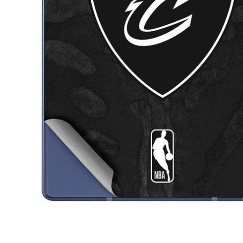 NBA Cleveland Cavaliers Black Animal Print Galaxy Z Fold6 Skin
