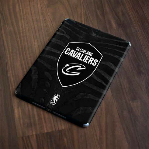 NBA Cleveland Cavaliers Black Animal Print Apple iPad Skin