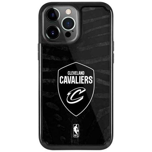 NBA Cleveland Cavaliers Black Animal Print iPhone Cases