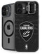NBA Cleveland Cavaliers Black Animal Print iPhone 16 Plus Kickstand Case