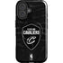 NBA Cleveland Cavaliers Black Animal Print iPhone 16 Plus Magsafe Impact Case