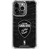 NBA Cleveland Cavaliers Black Animal Print iPhone 16 Pro Max Clear Case