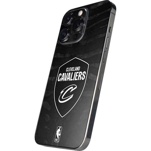NBA Cleveland Cavaliers Black Animal Print iPhone 16 Pro Max Skin