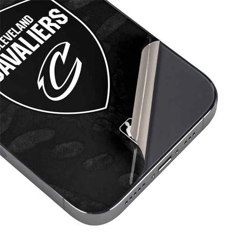 NBA Cleveland Cavaliers Black Animal Print iPhone 16 Pro Skin