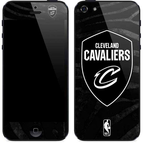 NBA Cleveland Cavaliers Black Animal Print iPhone 5/5s/5SE Skin