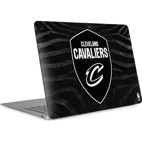 NBA Cleveland Cavaliers Black Animal Print Apple MacBook Air Skin