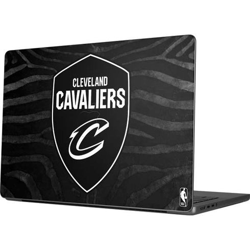 NBA Cleveland Cavaliers Black Animal Print Apple MacBook Pro 14-inch Skin