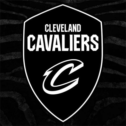 NBA Cleveland Cavaliers Black Animal Print MacBook Skins