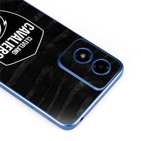 NBA Cleveland Cavaliers Black Animal Print Moto G Play 4G (2024) Skin