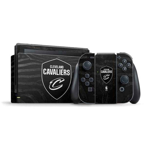 NBA Cleveland Cavaliers Black Animal Print Nintendo Skins
