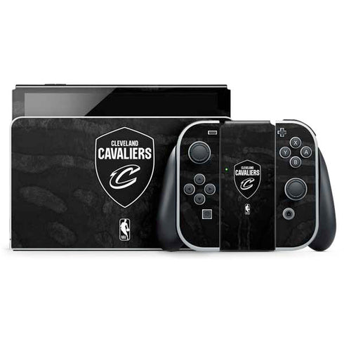 NBA Cleveland Cavaliers Black Animal Print Nintendo Skins
