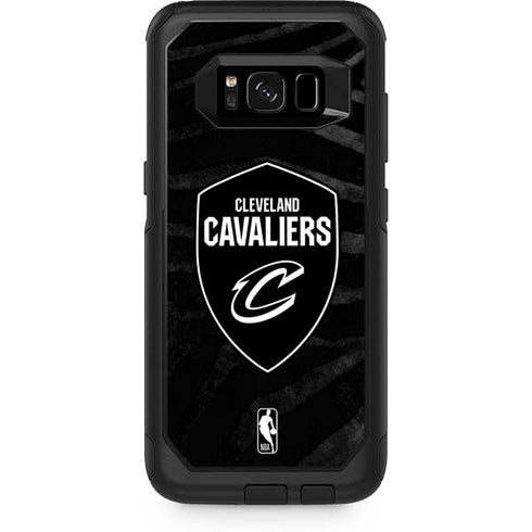 NBA Cleveland Cavaliers Black Animal Print Otterbox Commuter Galaxy Skin