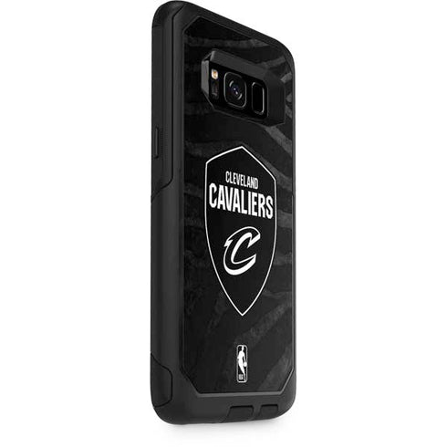 NBA Cleveland Cavaliers Black Animal Print Otterbox Commuter Galaxy Skin