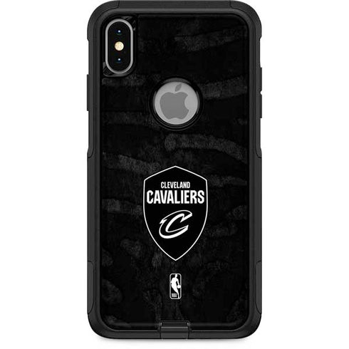 NBA Cleveland Cavaliers Black Animal Print Otterbox Commuter iPhone Skin