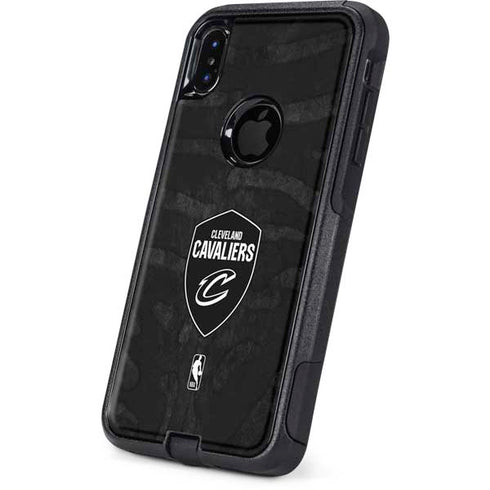 NBA Cleveland Cavaliers Black Animal Print Otterbox Commuter iPhone Skin