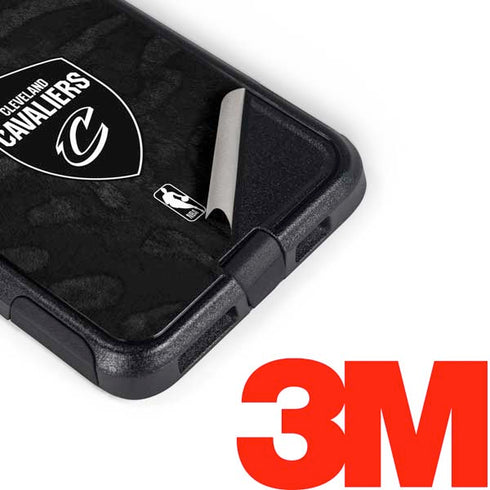 NBA Cleveland Cavaliers Black Animal Print Otterbox Commuter iPhone Skin