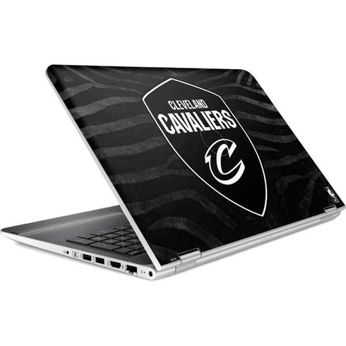 NBA Cleveland Cavaliers Black Animal Print HP Pavilion Skin