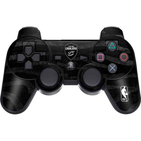 NBA Cleveland Cavaliers Black Animal Print PS3 Dual Shock wireless controller Skin
