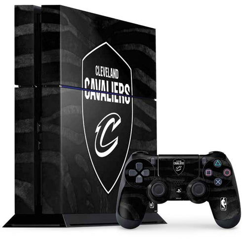 NBA Cleveland Cavaliers Black Animal Print PlayStation PS4 Skins