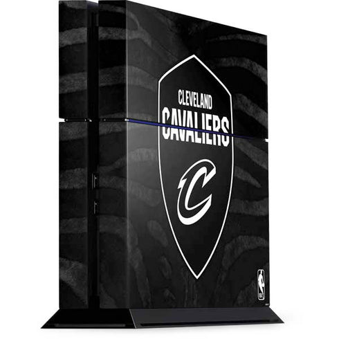 NBA Cleveland Cavaliers Black Animal Print PS4 Console Skin