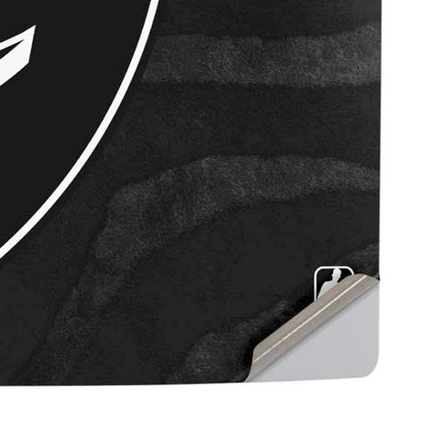 NBA Cleveland Cavaliers Black Animal Print PS5 Pro Disk Console Skin