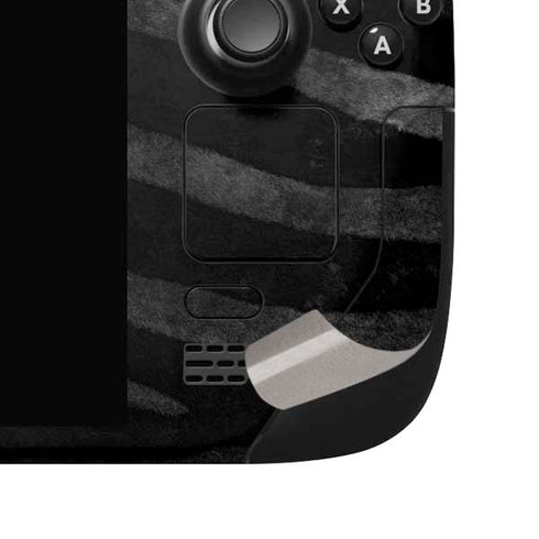 NBA Cleveland Cavaliers Black Animal Print Steam Deck Handheld Gaming Computer OLED Skin