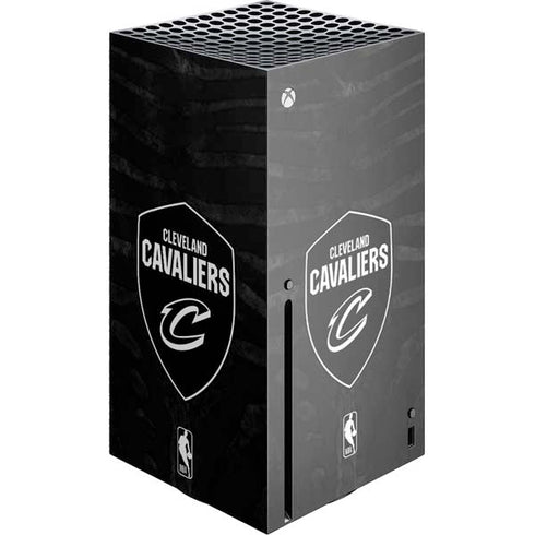 NBA Cleveland Cavaliers Black Animal Print Xbox Series X Skins