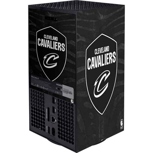 NBA Cleveland Cavaliers Black Animal Print XBox Series X Digital Edition Bundle Skin
