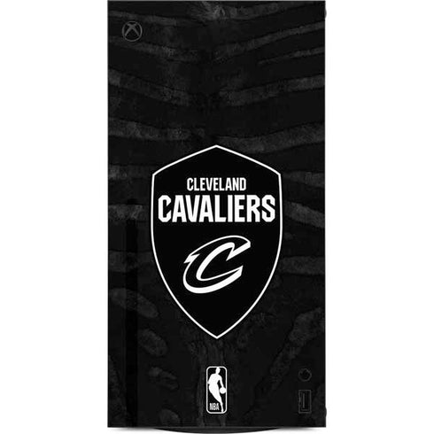 NBA Cleveland Cavaliers Black Animal Print XBox Series X Digital Edition Console Skin