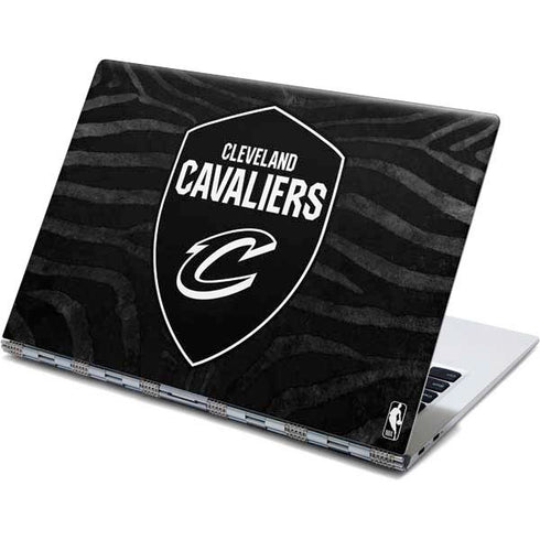 NBA Cleveland Cavaliers Black Animal Print Yoga 910 2-in-1 14in Touch-Screen Skin