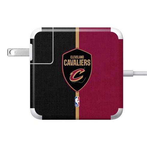 NBA Cleveland Cavaliers Canvas 85W Power Adapter (15 and 17 inch MacBook Pro Charger) Skin
