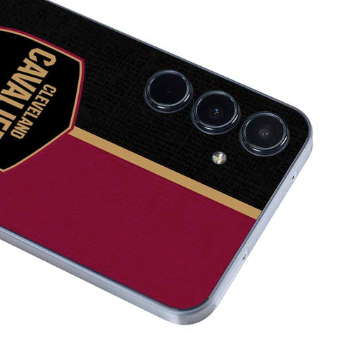 NBA Cleveland Cavaliers Canvas Galaxy A35 5G Skin