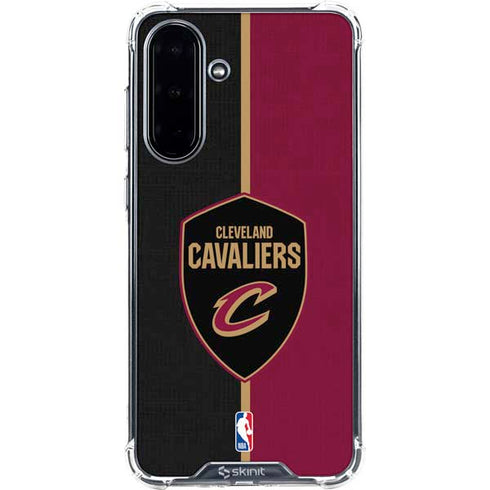 NBA Cleveland Cavaliers Canvas Galaxy A36 5G Clear Case