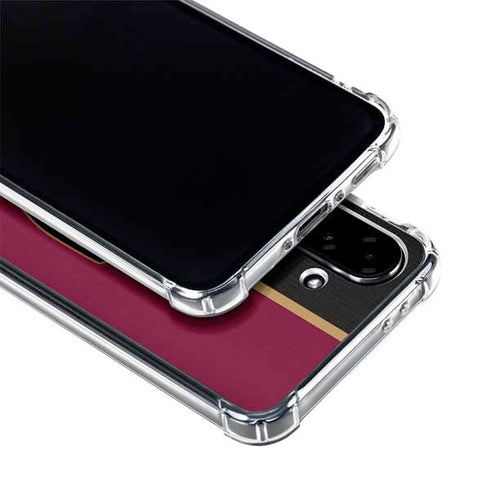 NBA Cleveland Cavaliers Canvas Galaxy A36 5G Clear Case