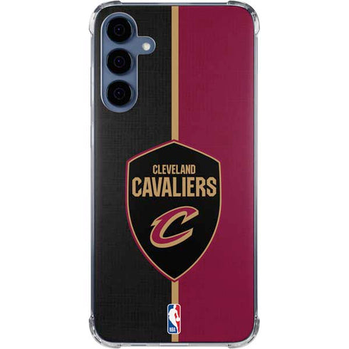 NBA Cleveland Cavaliers Canvas Galaxy A55 5G Clear Case